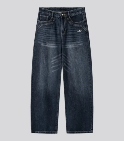 Deputy Department Raw Washed Denim Pants (2)